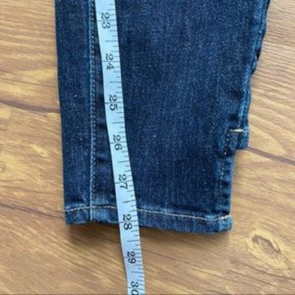 Frame Le High Skinny Side Step in Harway Jean 25 - Picture 9 of 13